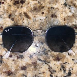 Polarized hexagonal Ray-Ban Sunglasses